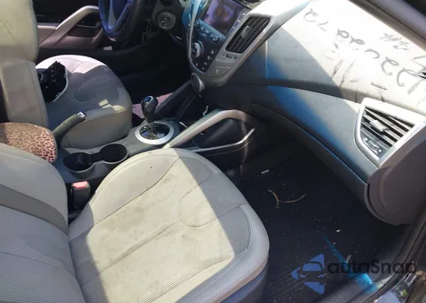 2012 Hyundai Veloster Base W/Gray из США, поврежденный, VIN KMHTC6AD4CU070537